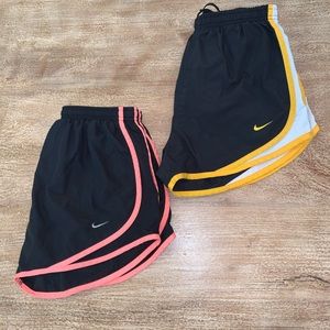 Set of 2 Nike Dri Fit shorts size small | LSU